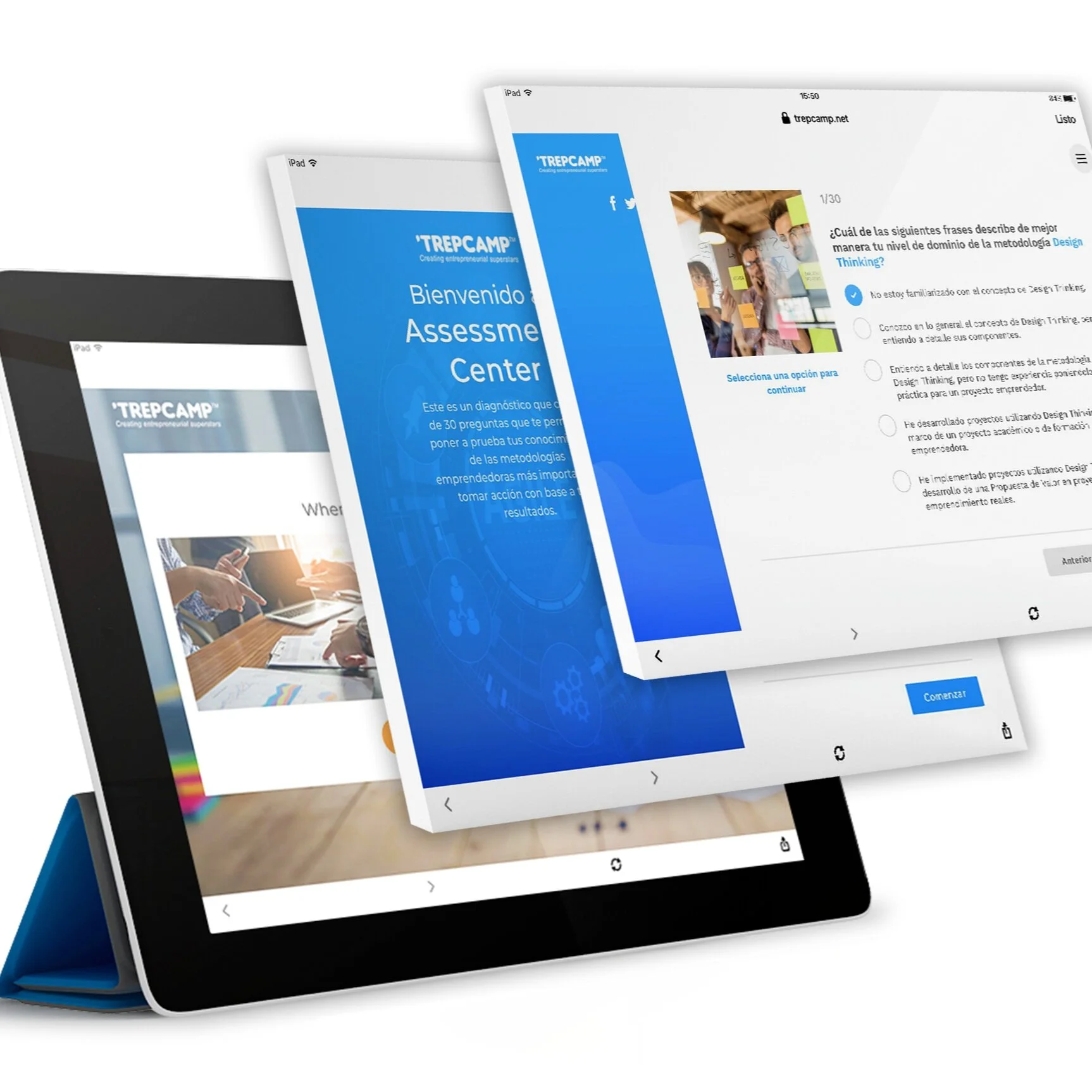 assessment center Trepcamp entrepreneurial methodologies certificate