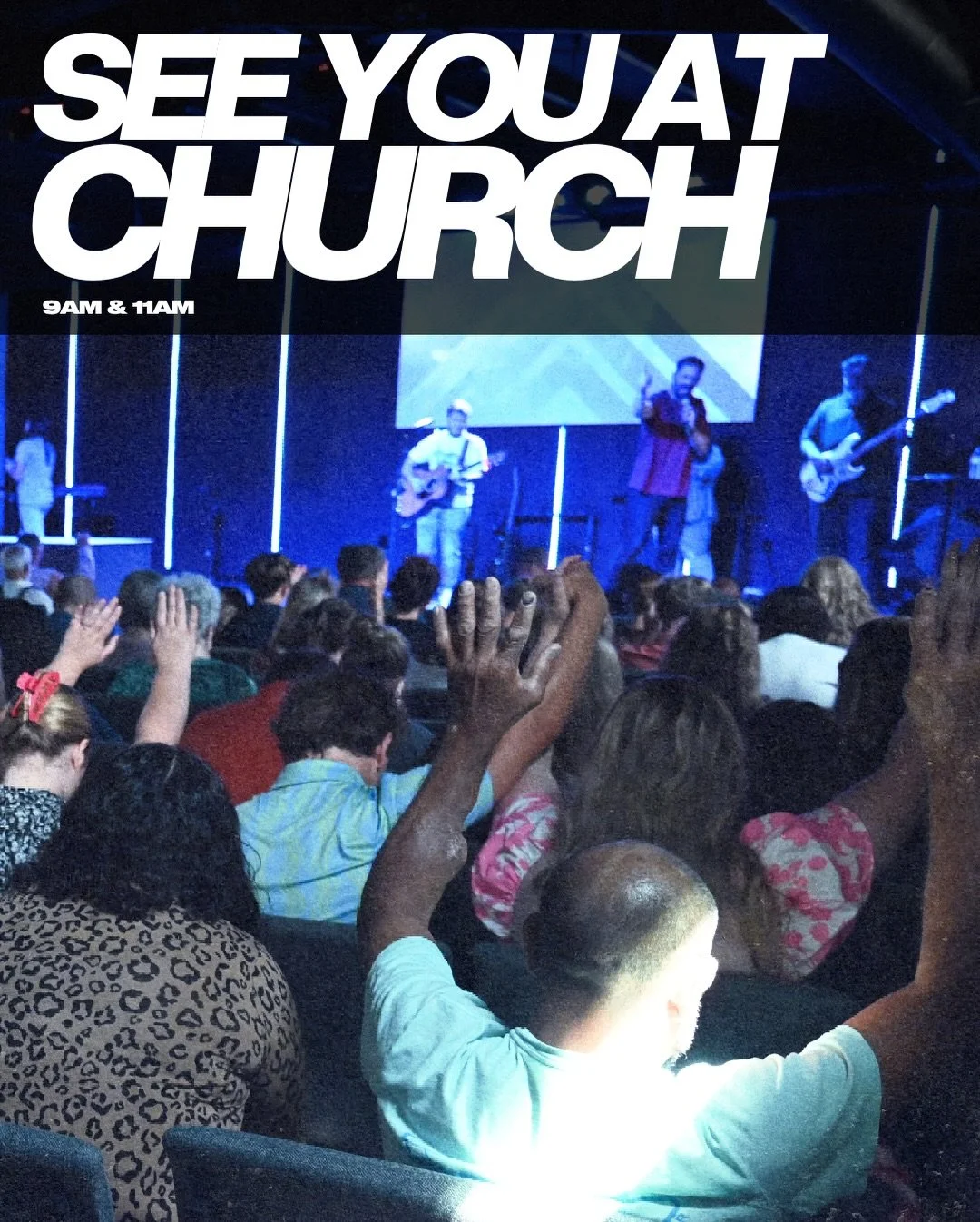 We are so excited to see you this Sunday at 9am &amp; 11am!