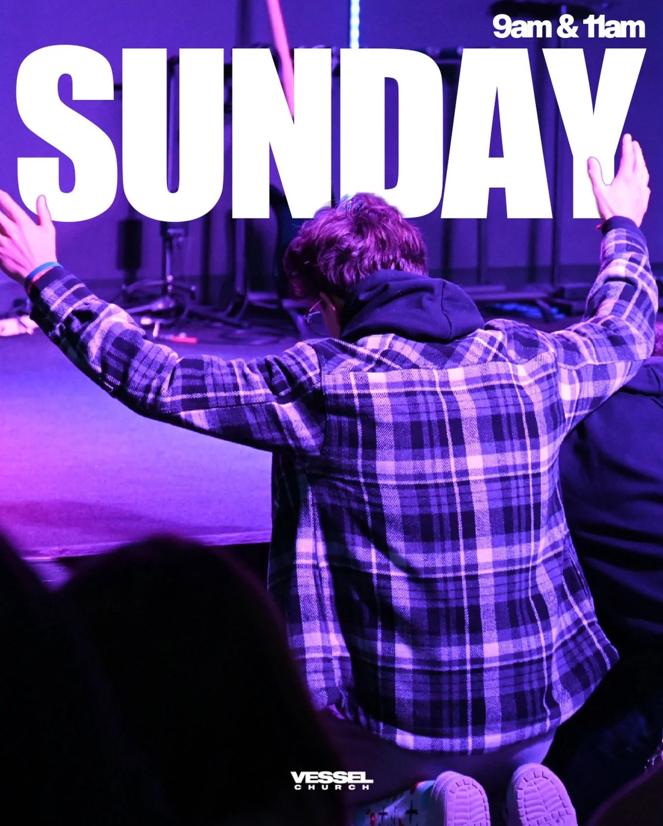 Get ready for an AMAZING Sunday with us, fam🙌
Invite someone to join you at 9am or 11am, we can&rsquo;t wait to see you there🫶