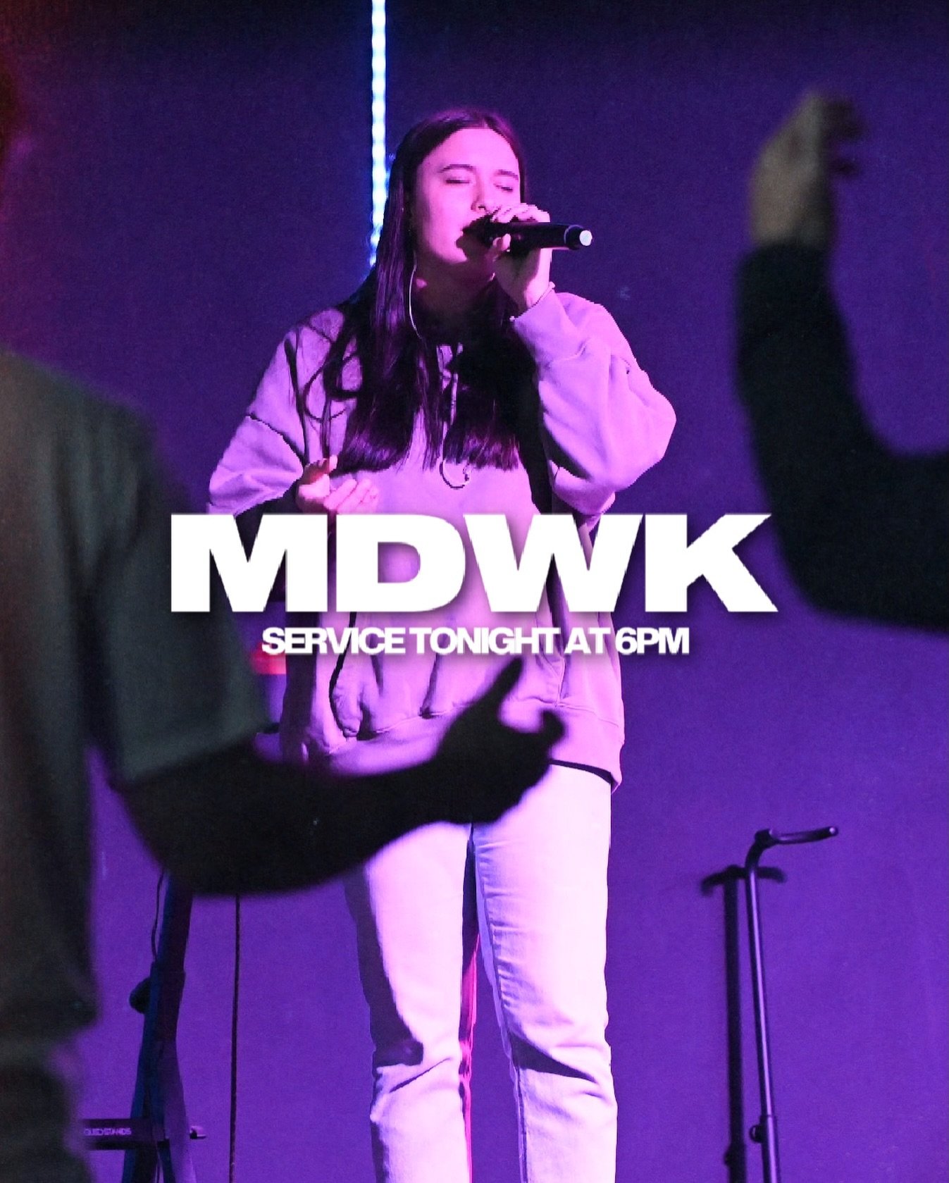 MDWK TONIGHT AT 6PM❤️&zwj;🔥

There&rsquo;s something powerful about pausing in the middle of the week to refocus our hearts. Come expectant. Come ready. Come hungry for more of Him.