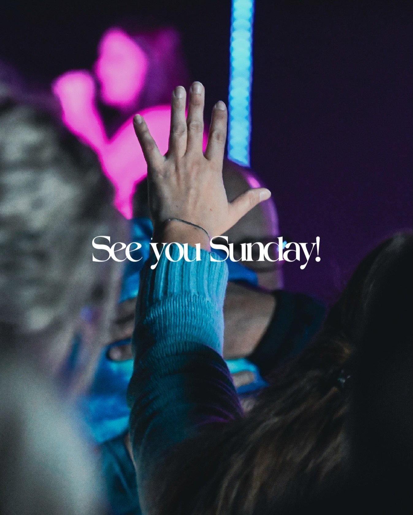 See you Sunday!

Get ready for an incredible Sunday, we can&rsquo;t wait to see you and your family this weekend. Who are you bringing with you?

9AM &amp; 11AM

* Don&rsquo;t forget to turn your clock forward 1 hour tonight!