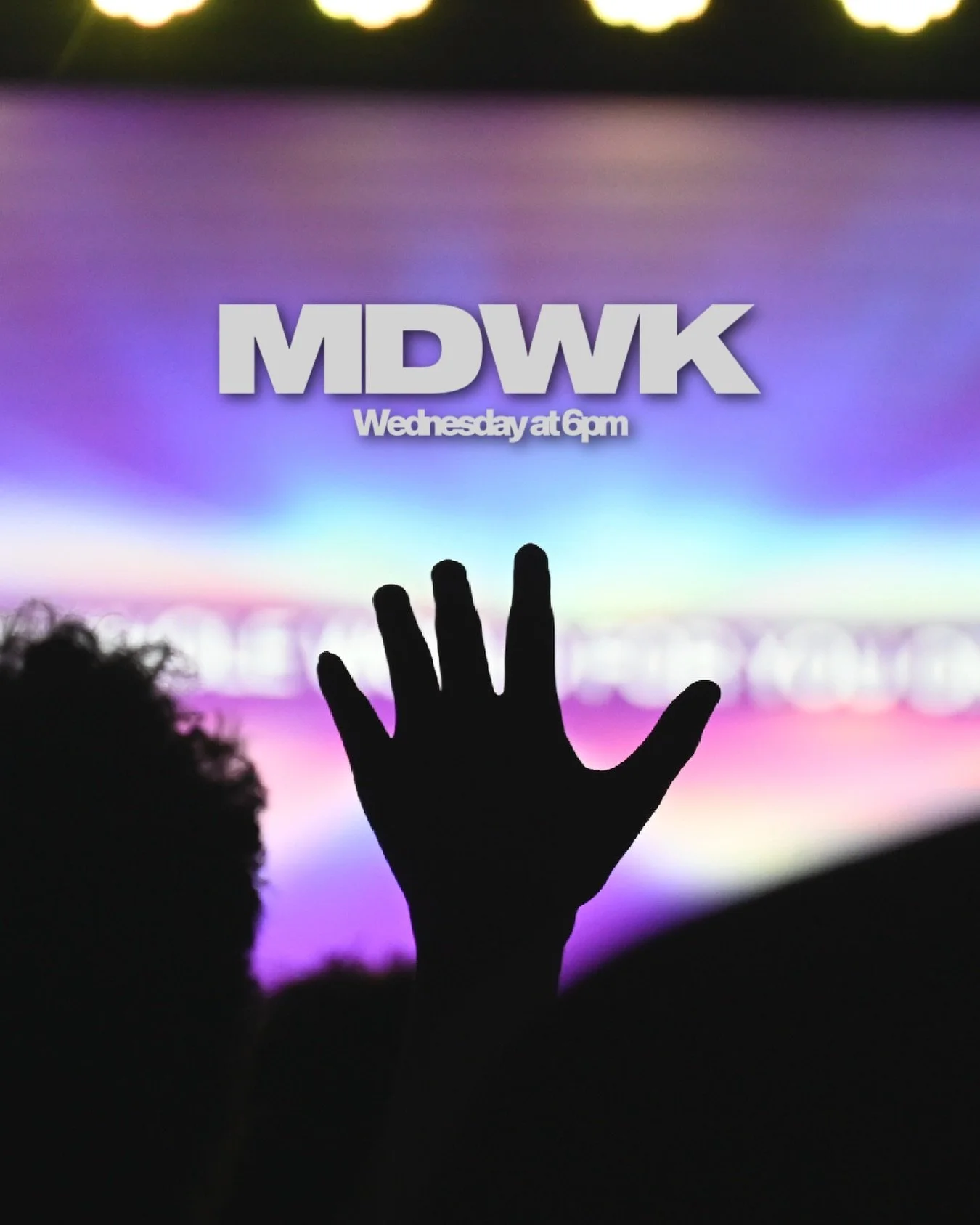 MDWK TONIGHT AT 6PM!
Come expectant. Come hungry. Come ready.
God is moving, and you don&rsquo;t want to miss it.