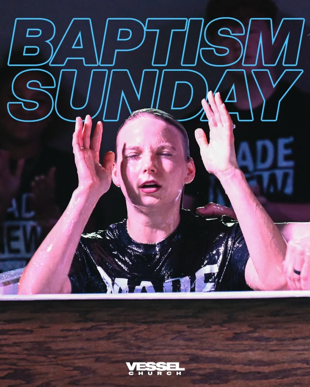 THIS SUNDAY COULD CHANGE EVERYTHING 🙌

Baptisms are happening and if you are ready to take your Next Steps with Jesus, fill out the form below or in the bio

🔗https://vesselchurchonline.churchcenter.com/people/forms/593275

Bring someone with you, 