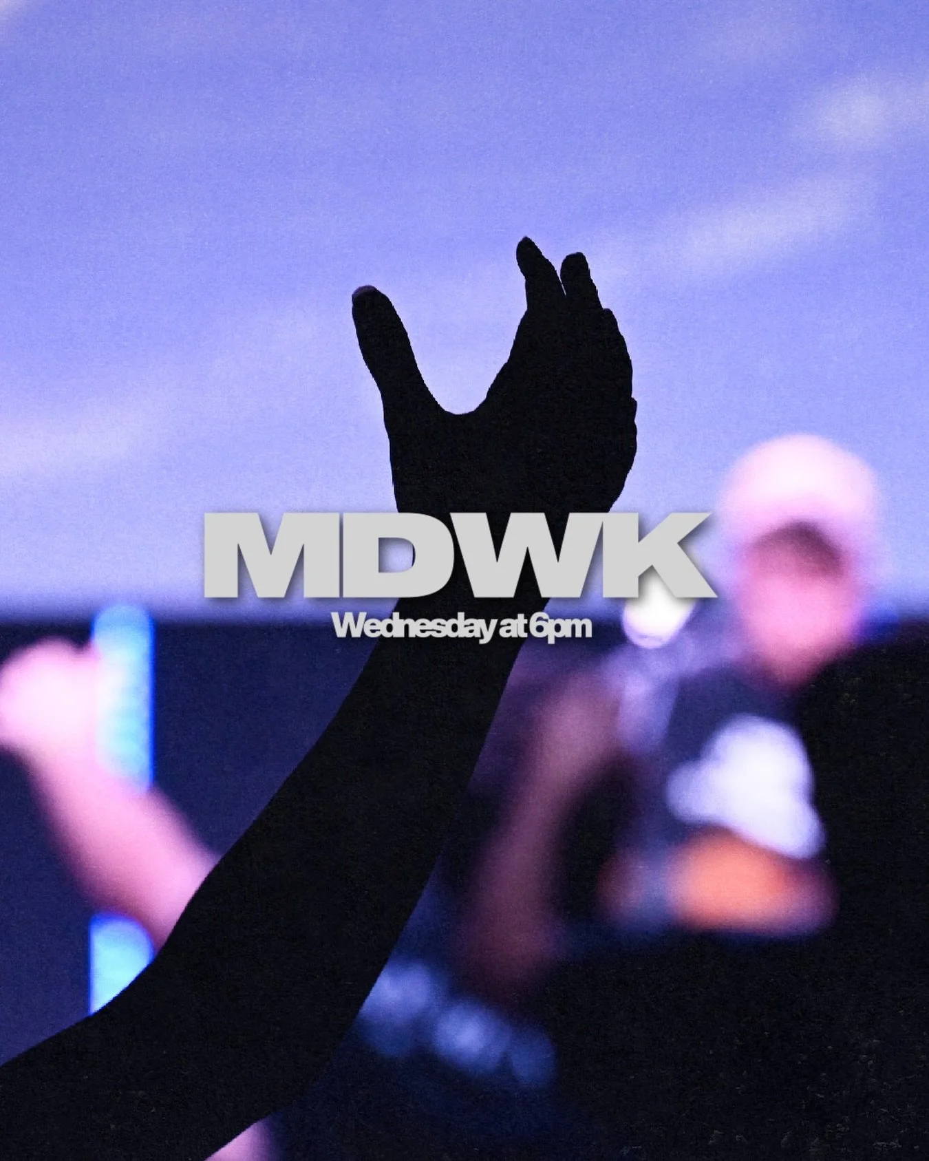 MDWK tonight at 6PM 🙌 
Come expectant, God is moving and you don&rsquo;t want to miss it.