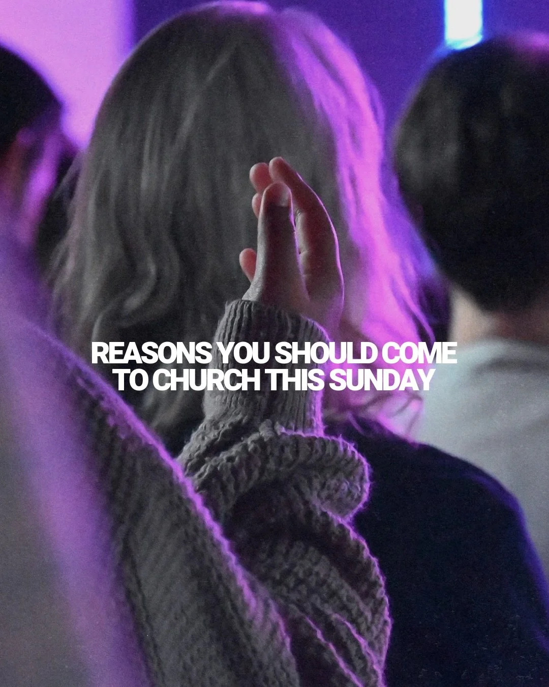Hope to see you Sunday at 9AM &amp; 11AM🙌
Invite someone to join you, one invite could change everything ❤️&zwj;🔥