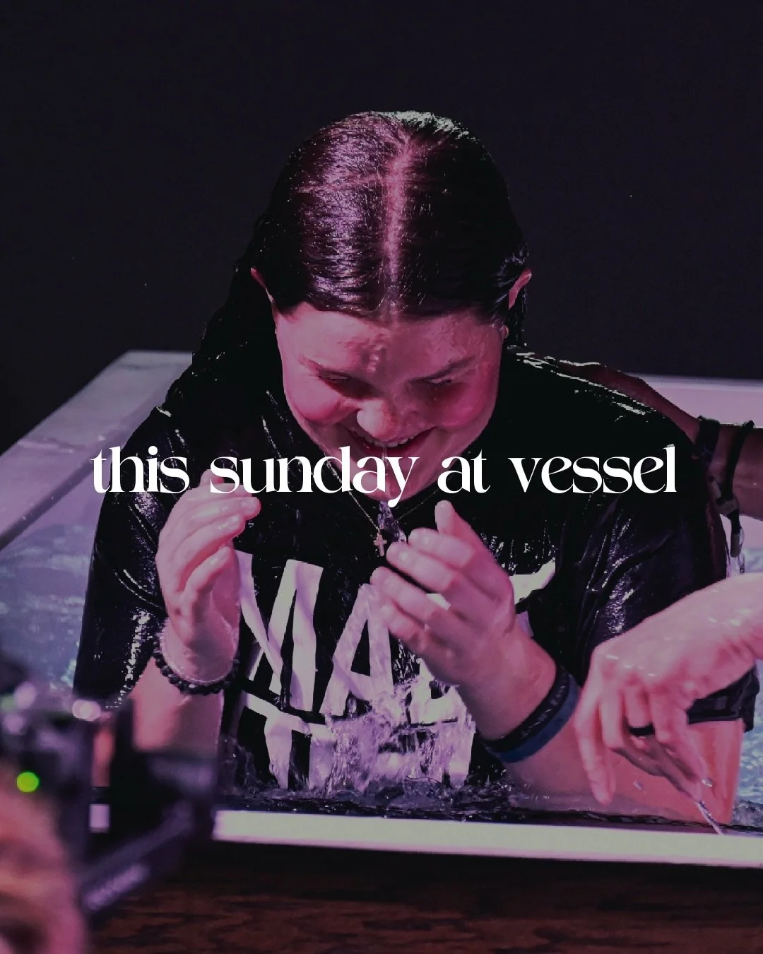 Baptism Sunday is here 🌊
This Sunday, May 17th at 9AM &amp; 11AM, we&rsquo;re making room for transformation as people take their next step in following Jesus.

Yes to new life.
Yes to leaving the old behind.
Yes to everything God is doing in you.


