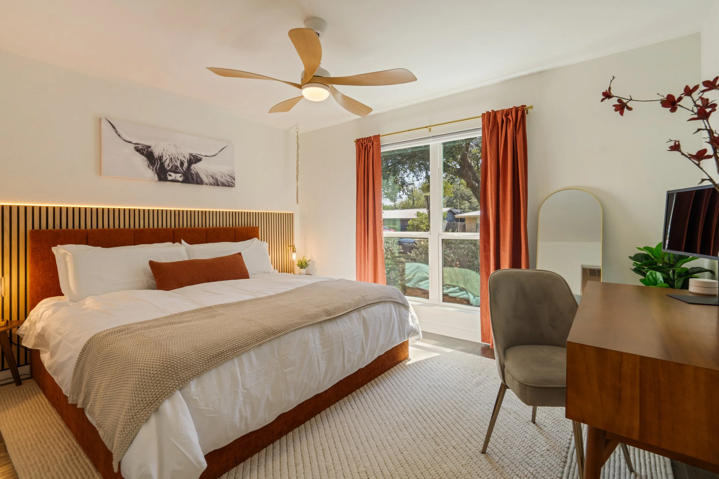 Austin airbnb photography bedroom