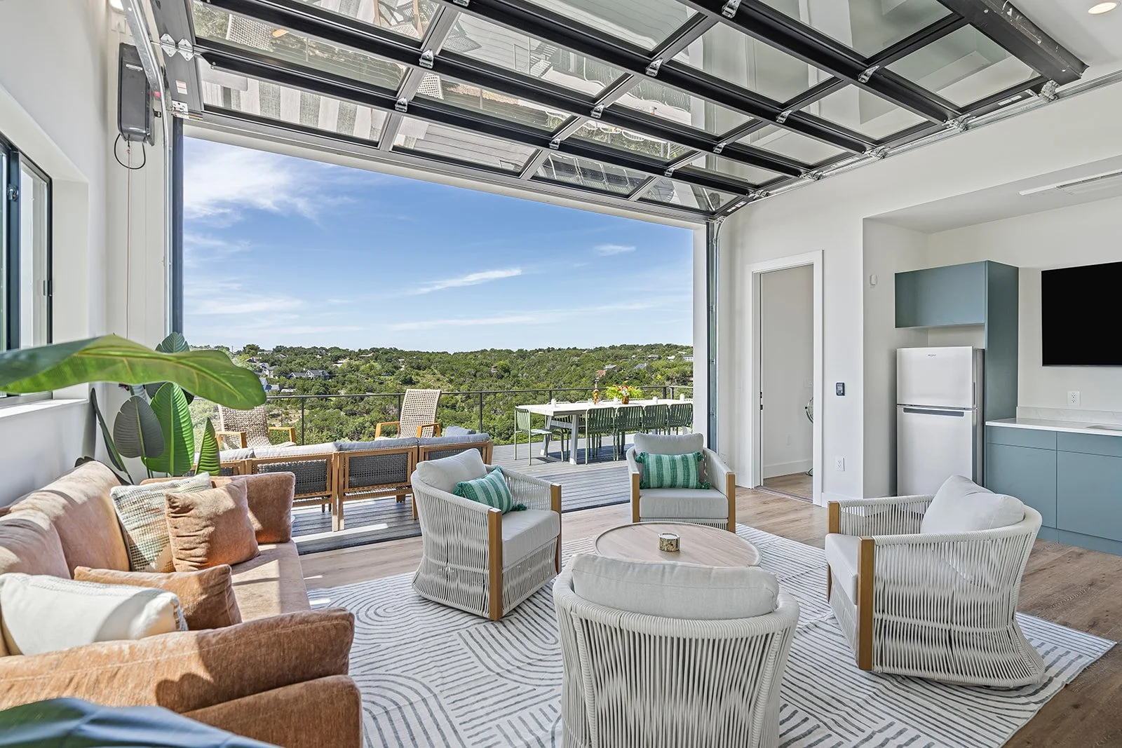 Austin Airbnb Deck and Living Room (Copy)