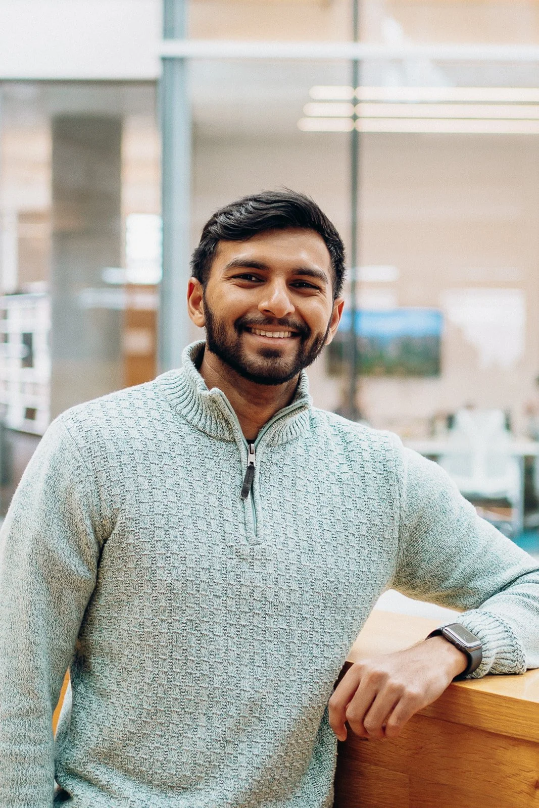 Austin headshot location - downtown library