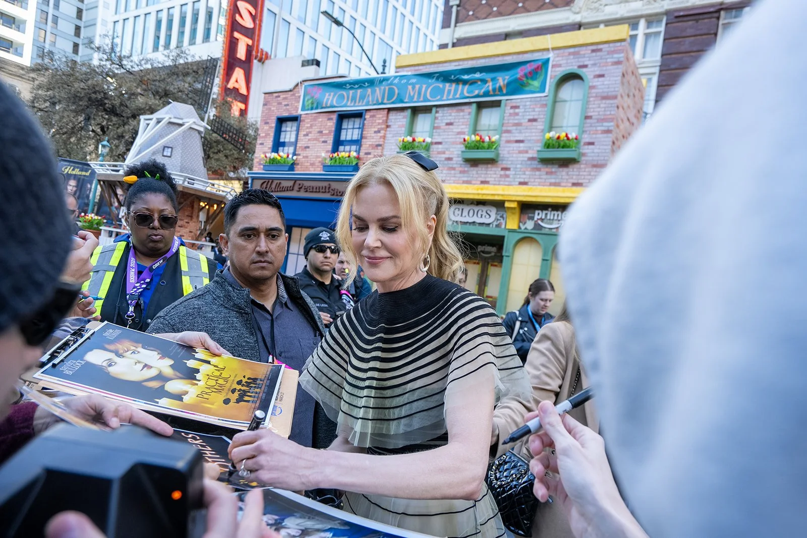 Austin event photographer capturing nicole kidman movie signing