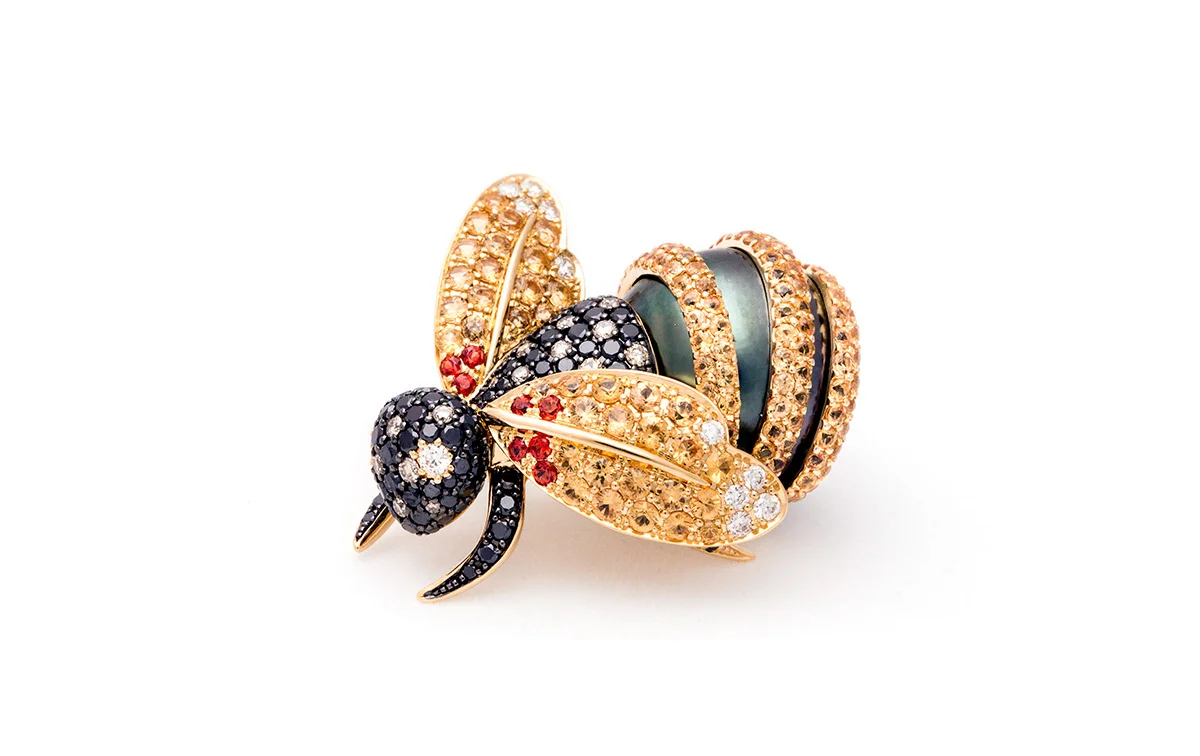 Buzzybee Brooch