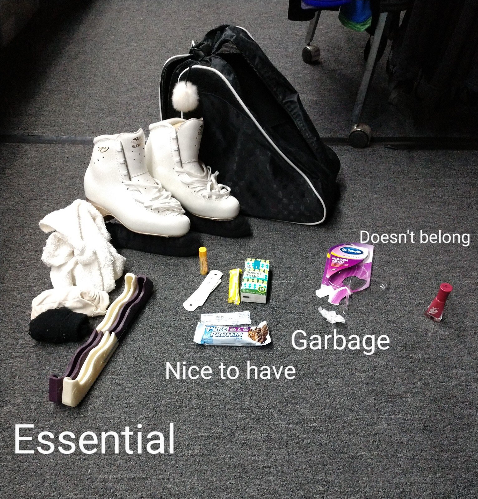 To position Horse Trivial Clean Your Skate Bag In 5 Easy Steps! — The Skater's Edge