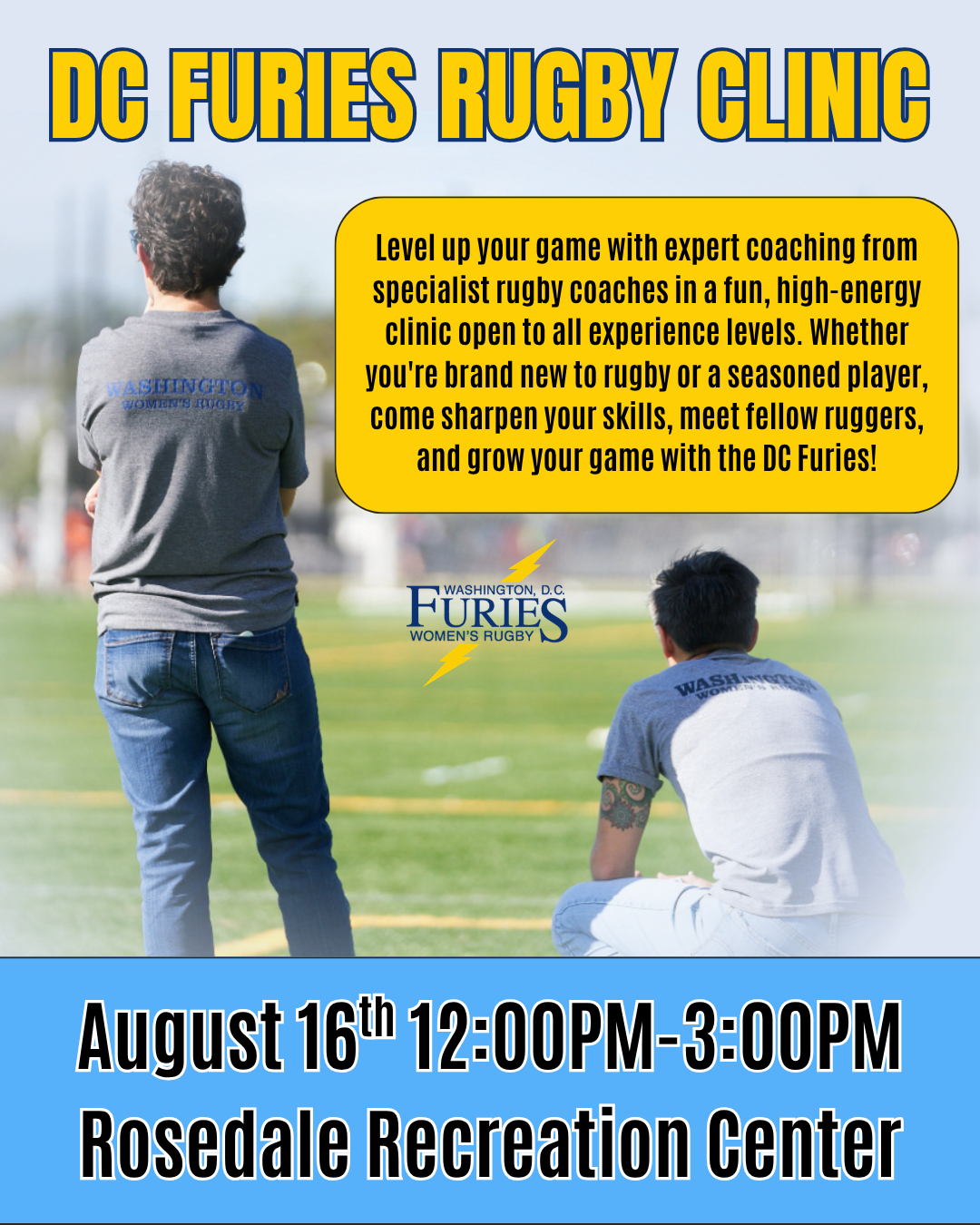 DC FURIES RUGBY CLINIC