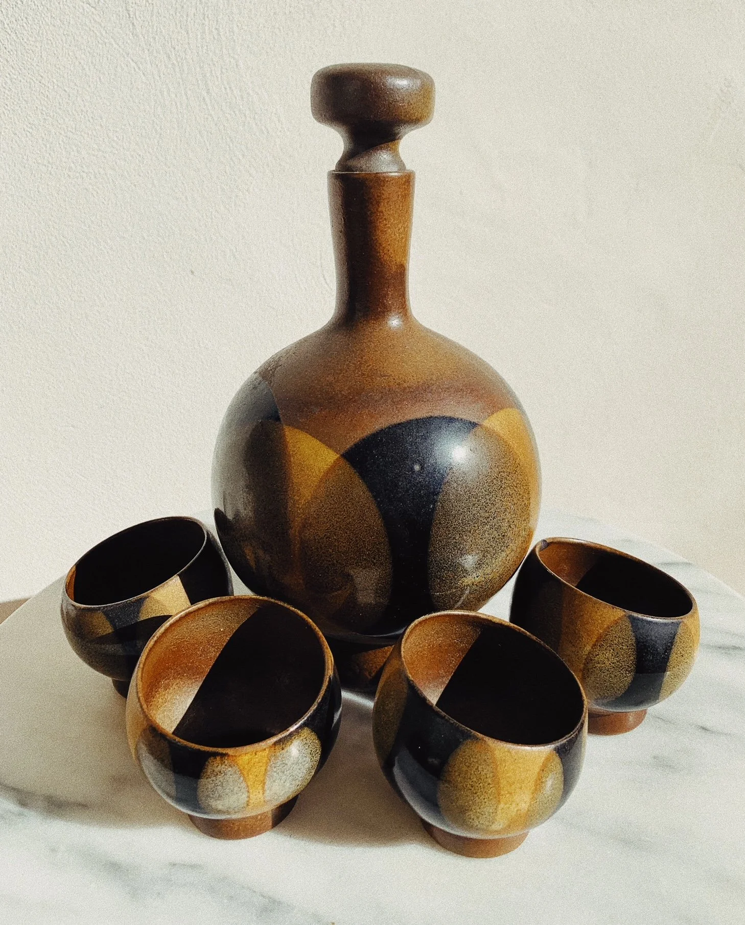 Mid-Century Decanter and Cup Set.jpg