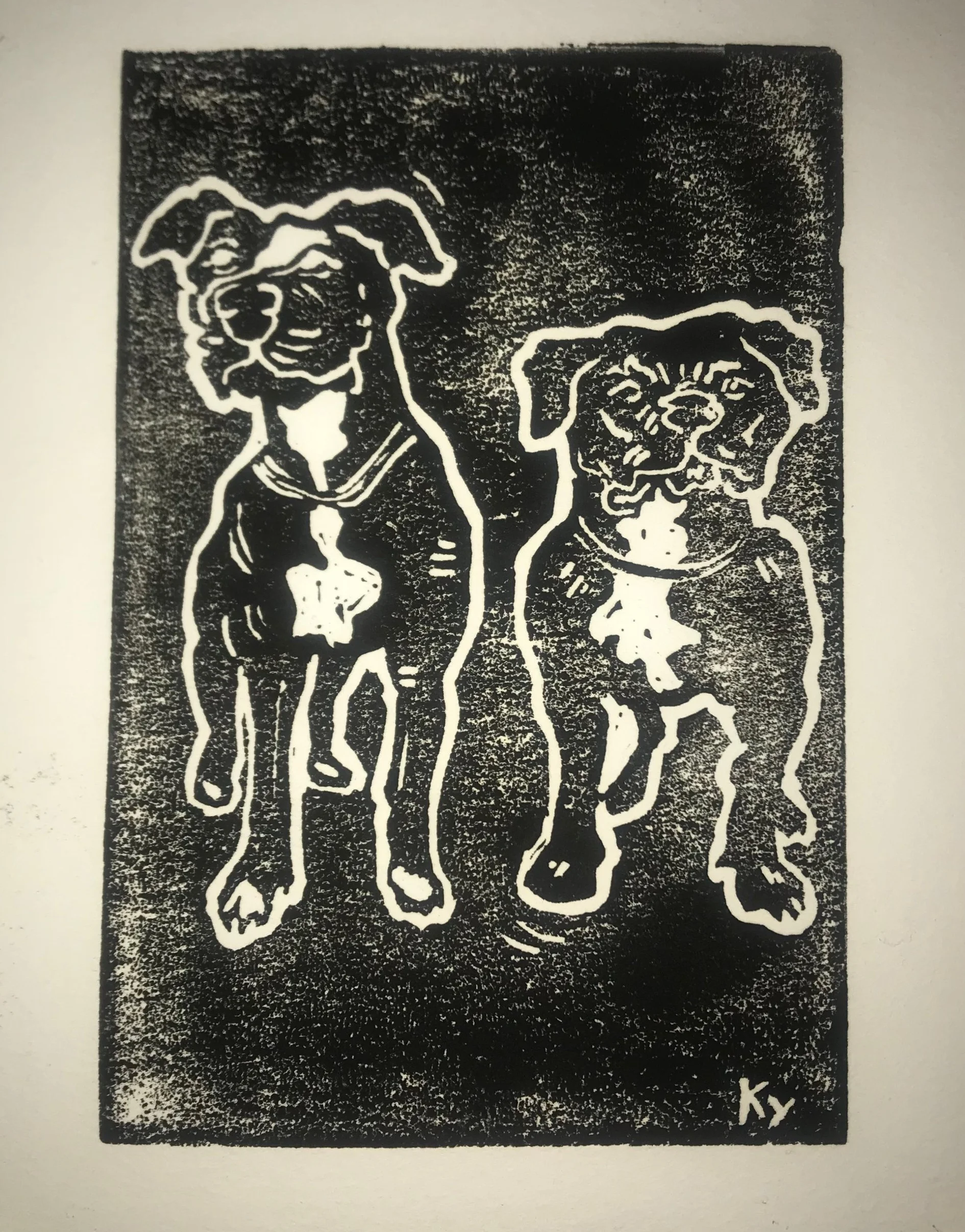 holly and bear, 2018