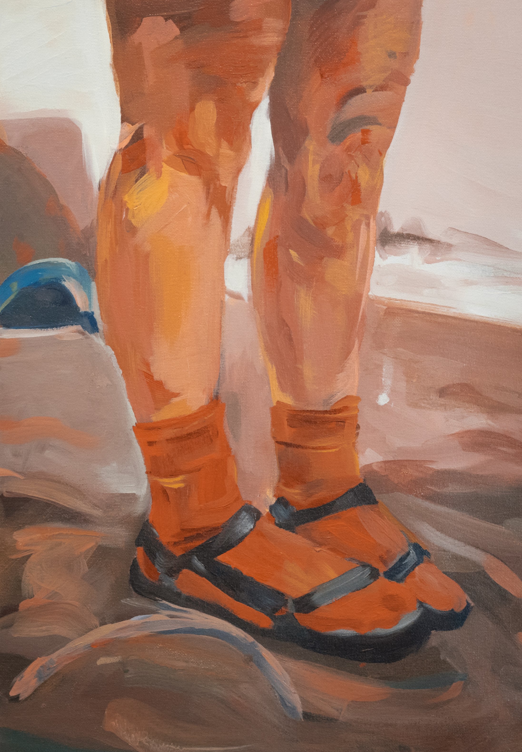 Socks and sandals