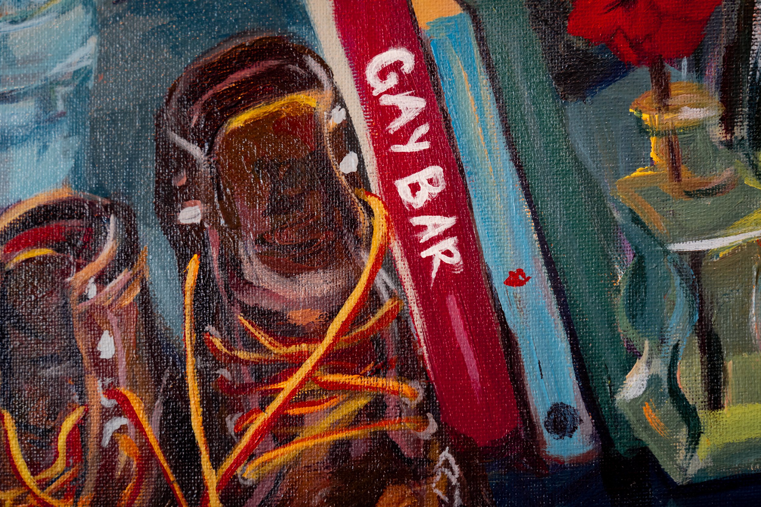 painting for my ex, details