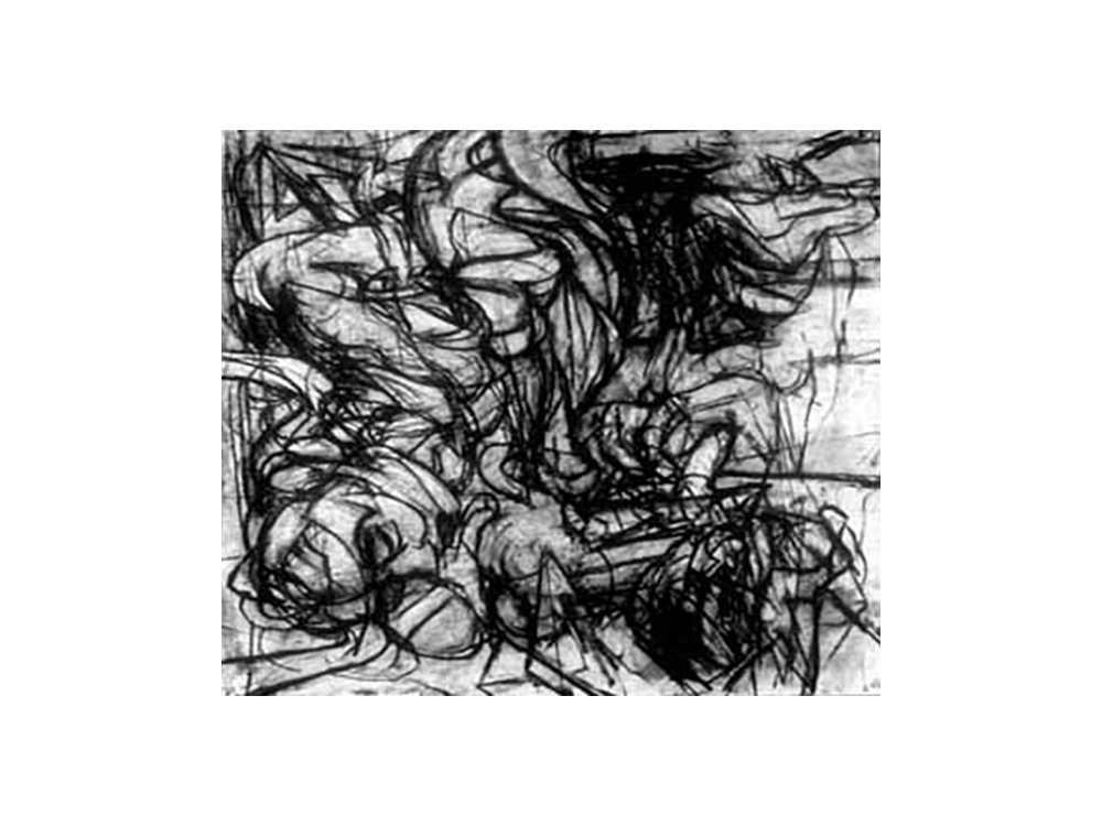 Reclining Figure with Imagined Drapery