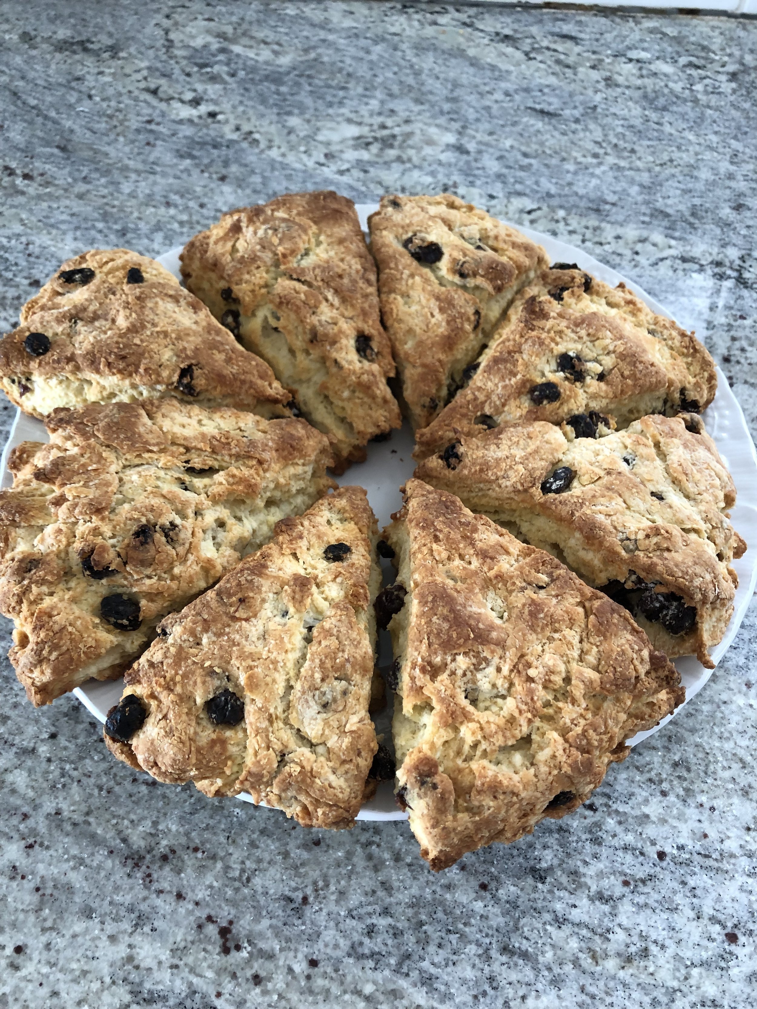 Raisin Scones