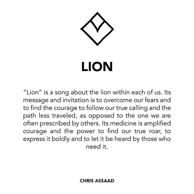 A GIFT FOR YOU FOR THESE TIMES ⁣
(Pt. 2) ⁣
⁣⁣
As promised in the previous post, below you will find a list of all the songs in the LION collection, along with a tile for each describing the message and medicine it offers. My invitation to you is to T