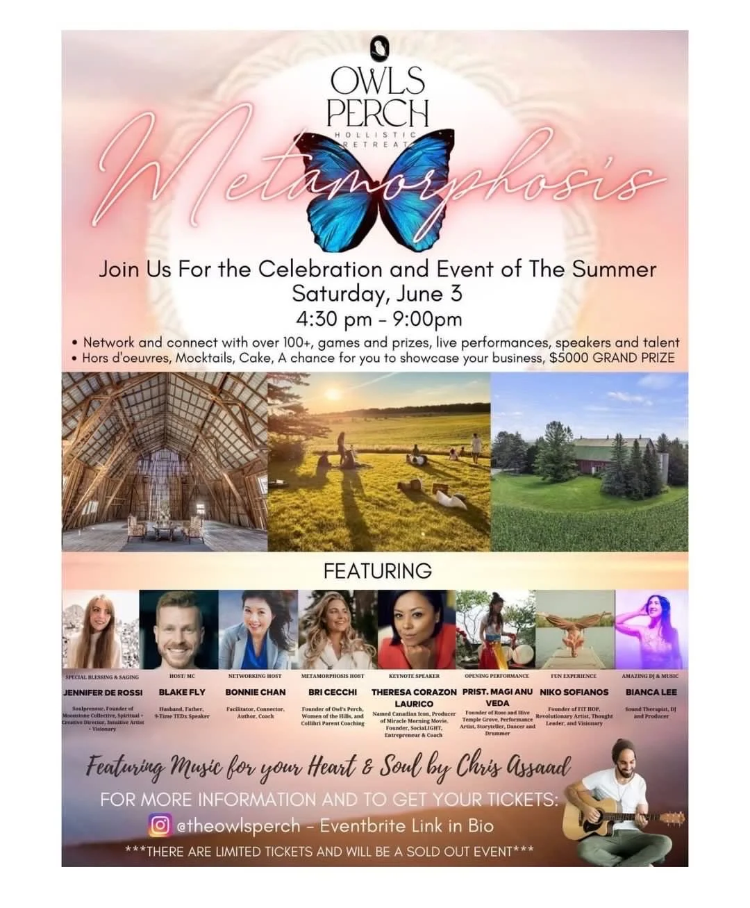 Live Performance @ Owl's Perch "Metamorphosis" - Schomberg, ON