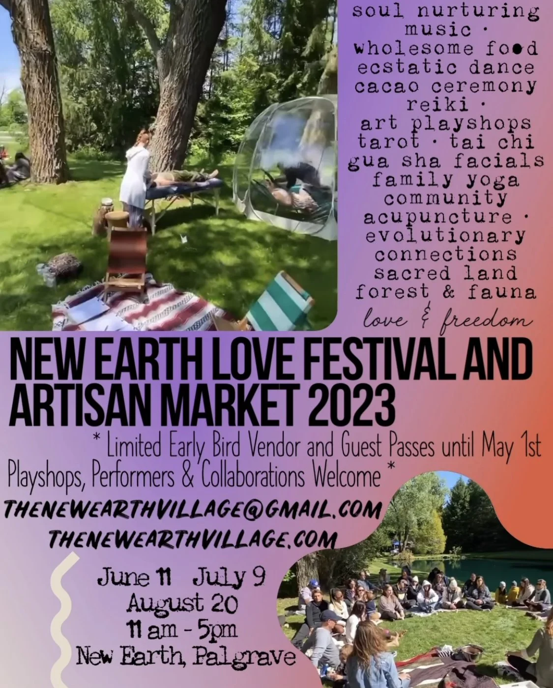 New Earth Love Festival - Loretto, ON