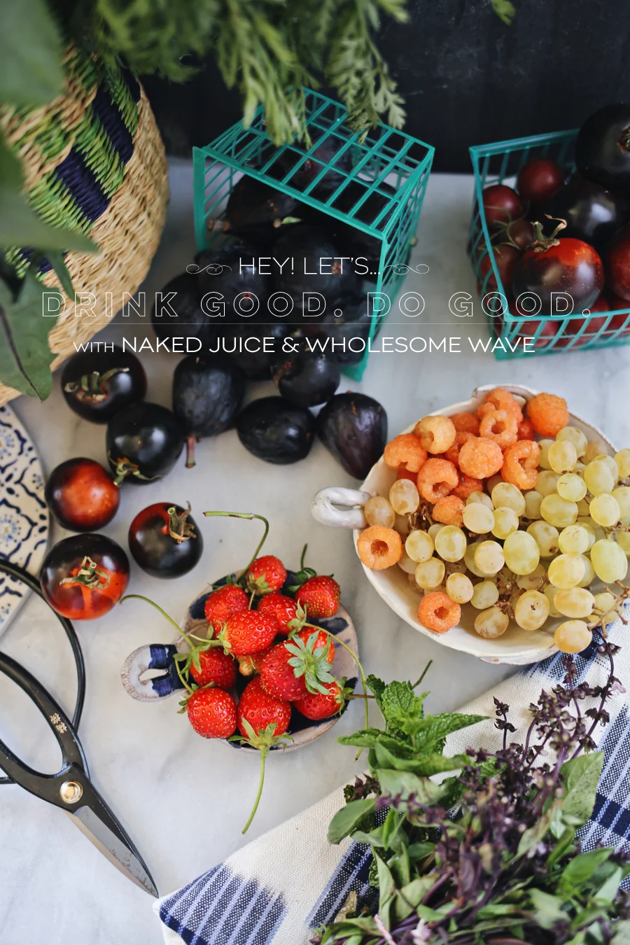 Drink Good Do Good | Dine X Design