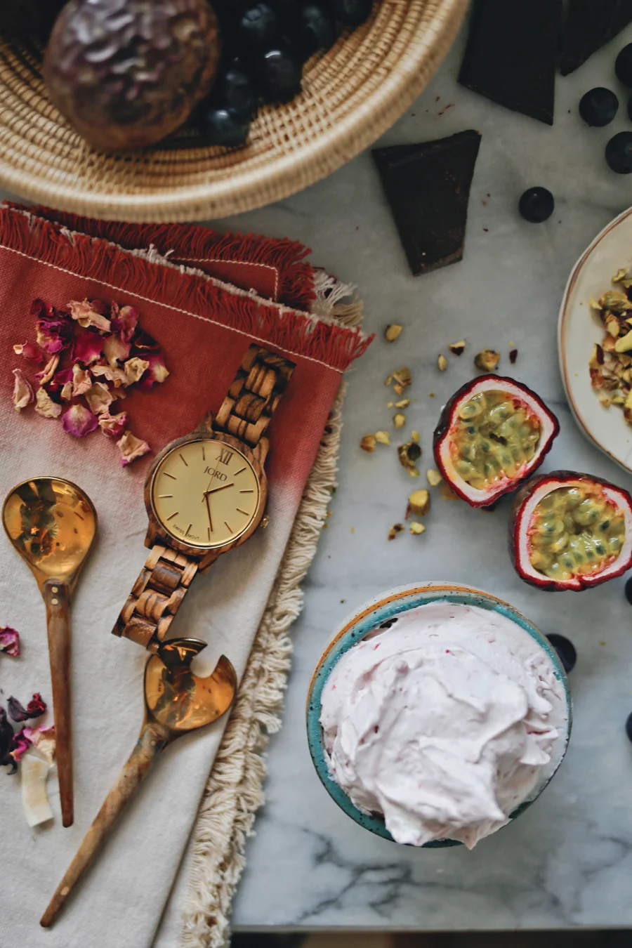 Valentines Pavlova Toppings | Dine X Design