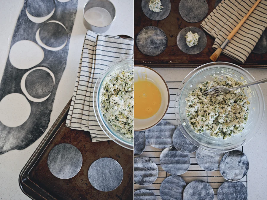 Squid Ink Ravioli Recipe | Dine X Design