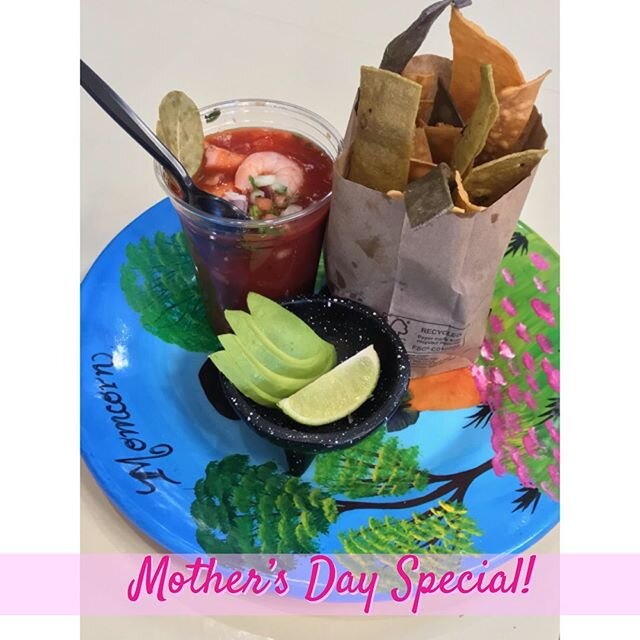Friends, in honor of Mother&rsquo;s Day we have made a delicious shrimp and Calamari Cocktail Special paired with fresh homemade Tortilla Chips for $12!

Order through www.momcorngurnee.com
Or call your order 224-610-0407

HAPPY MOTHERS DAY! FELIZ DI