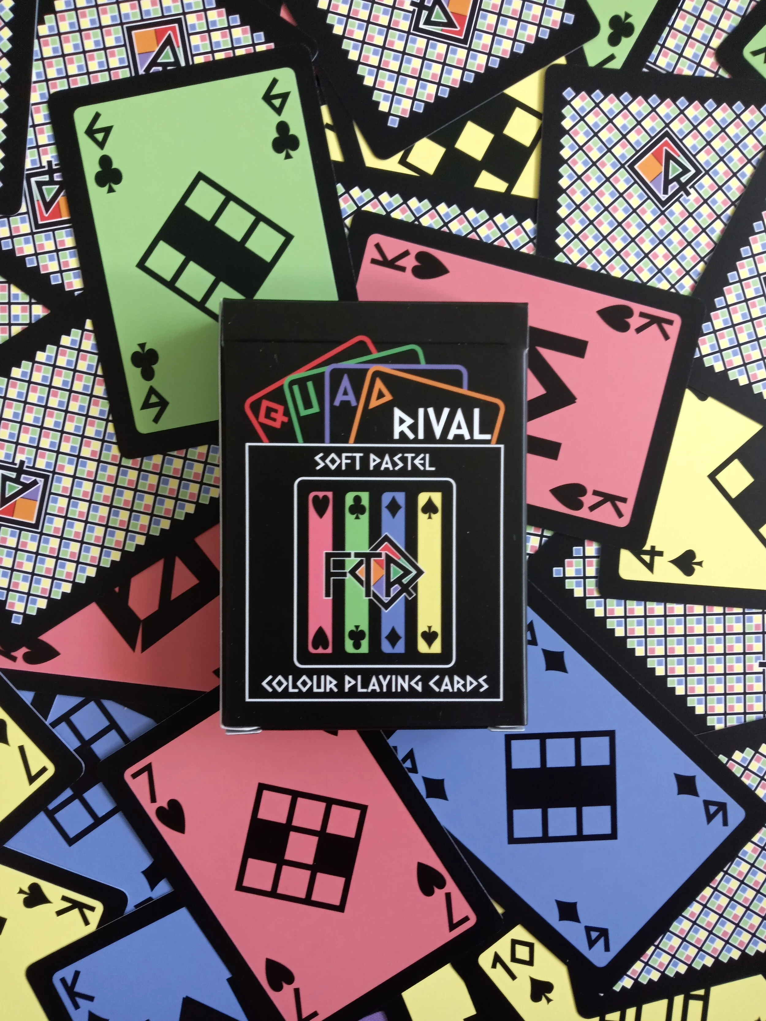 FTR Colour Playing Cards - Soft Pastel