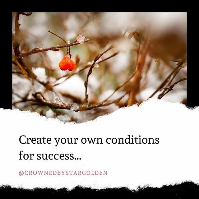 Why stay in an uncomfortable, unforgiving situation that is not benefiting you when you have the power to change it? If you don&rsquo;t feel challenged by your surroundings, change it up!  We all have the power to create our own conditions for succes