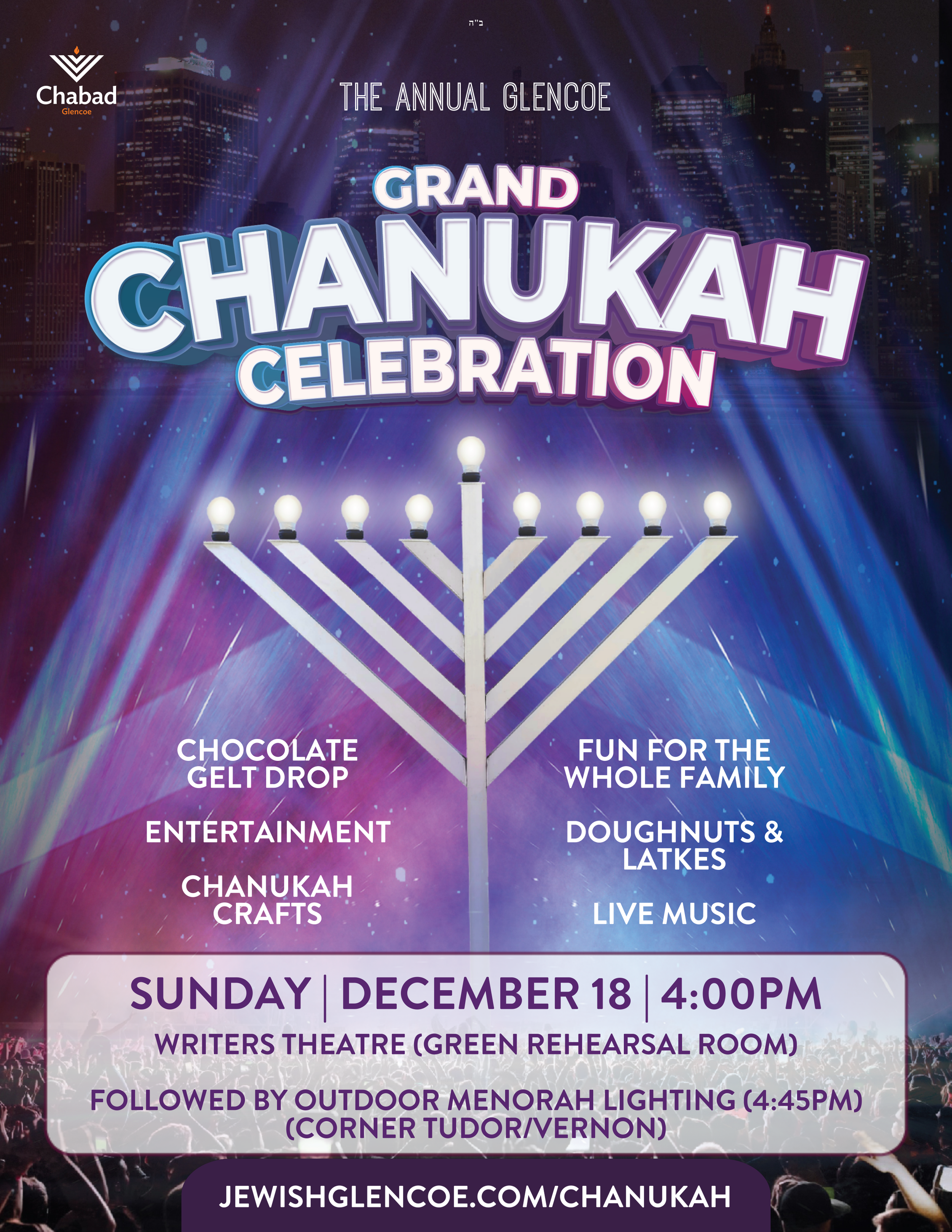 The Glencoe Chanukah Celebration