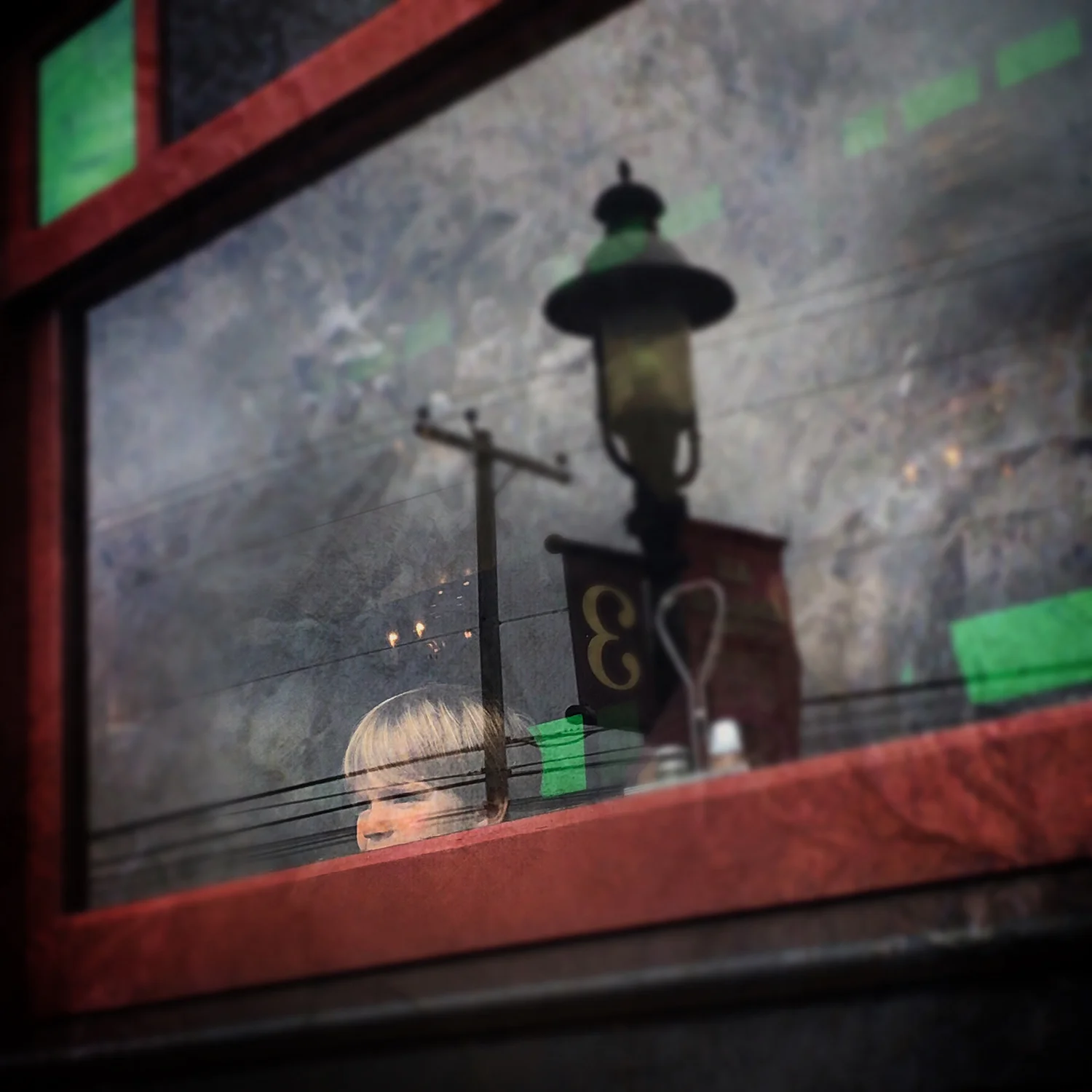 Boy on Train