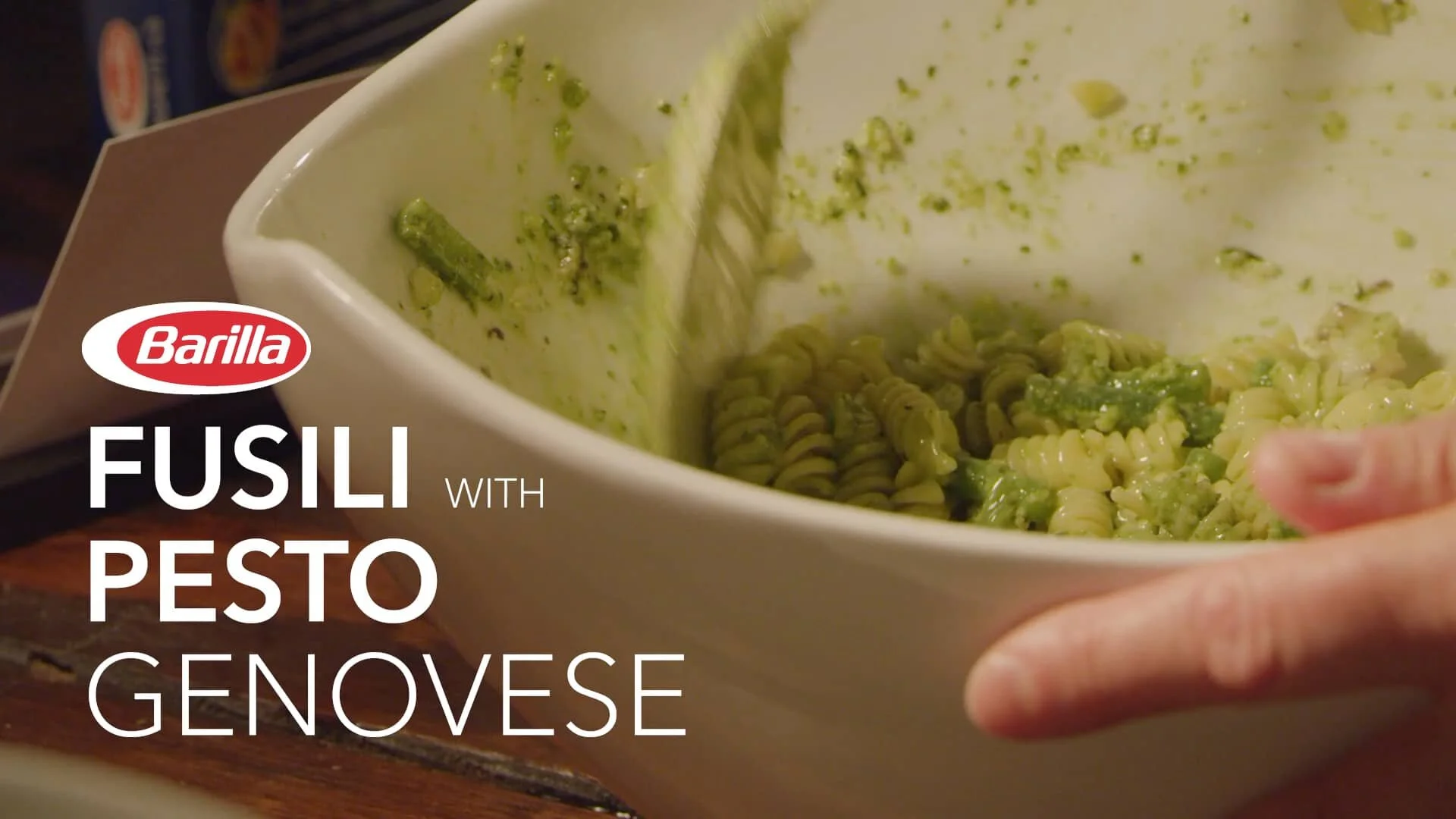 Barilla How To - Fusili With Pesto Genovese