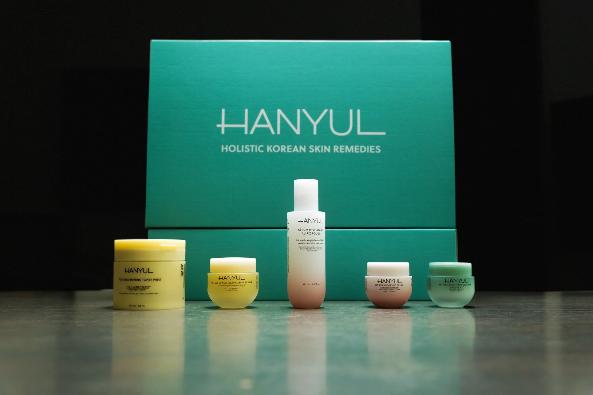 Hanyul Sales Training Product Box BTS