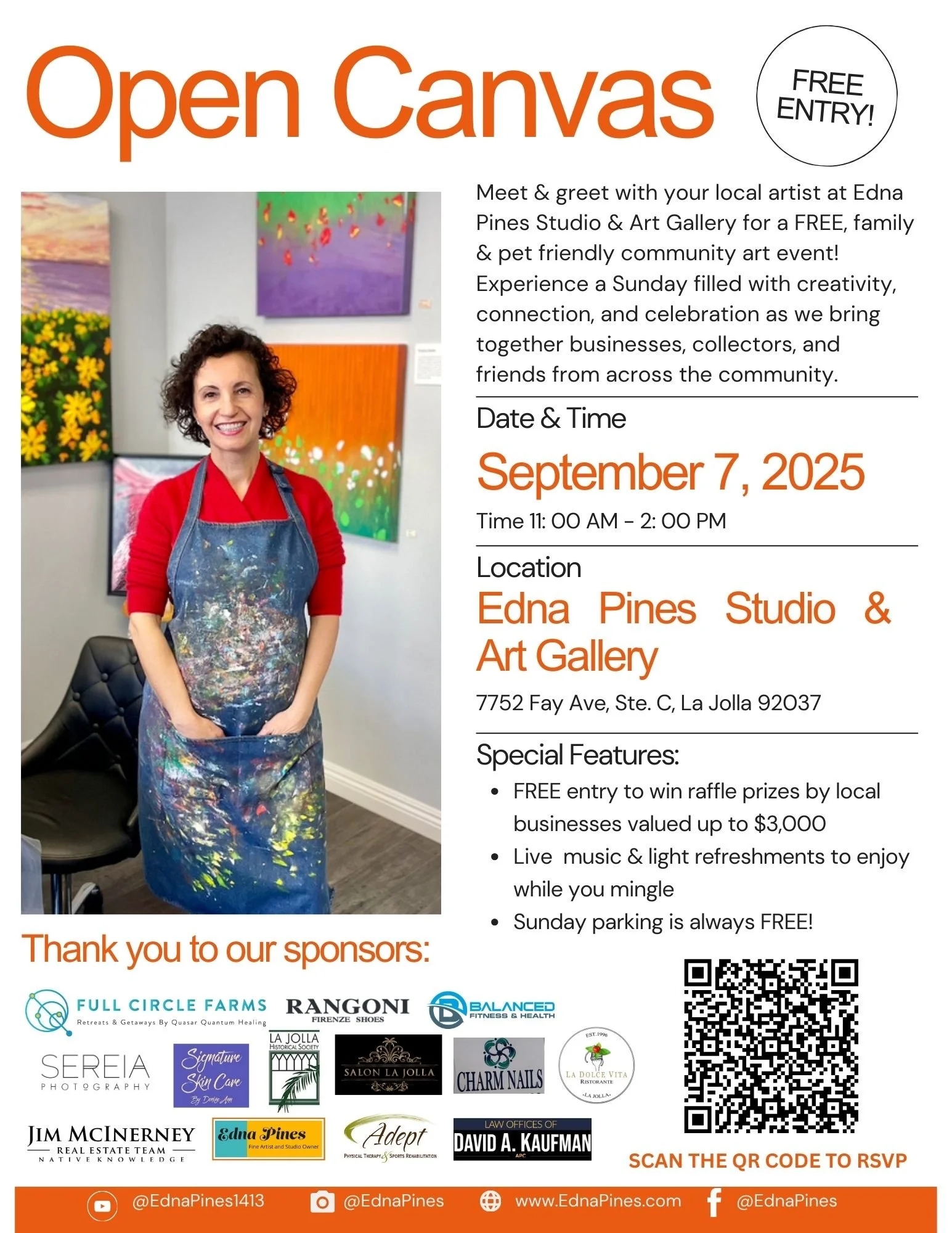 (CLOSED) OPEN CANVAS EVENT 9/07/2025