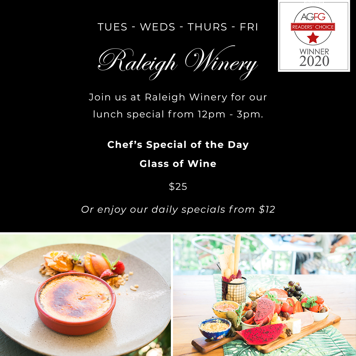 Midweek Lunch Special