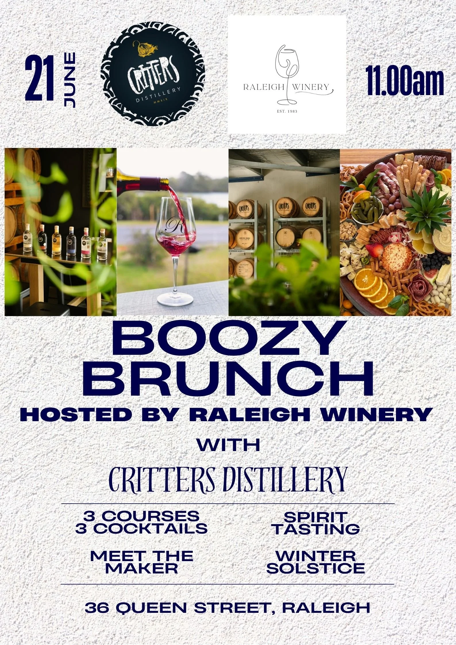 Boozy Brunch at the Raleigh Winery