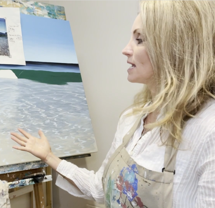 Genevieve Montgomerie West Australian Seascape Artist Perth Artwork