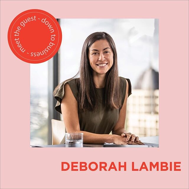 New episode is out now! 🌟

In this week&rsquo;s episode of Down to Business, we interview the multi-talented Deborah Lambie. 
Deborah has had a huge range of experiences over her professional life - she started off studying medicine at Otago, and du