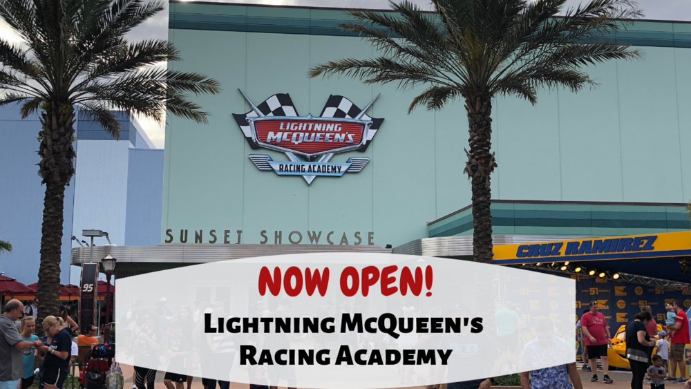 Lightning McQueen's Racing Academy now open at Disney's Hollywood Studios