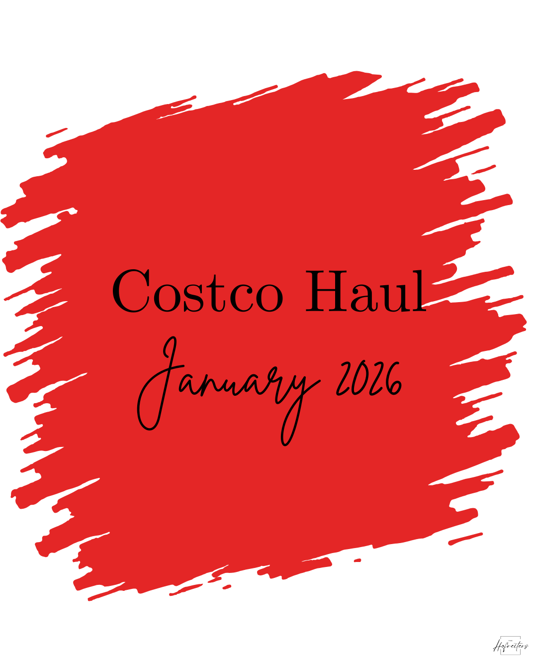 Costco Haul: January 2026