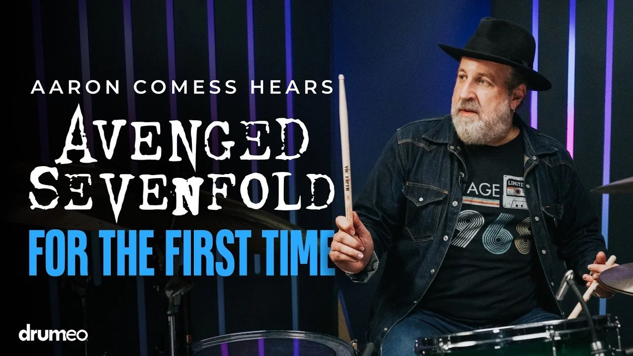 Aaron Comess Hears Avenged Sevenfold For The First Time (Drumeo)
