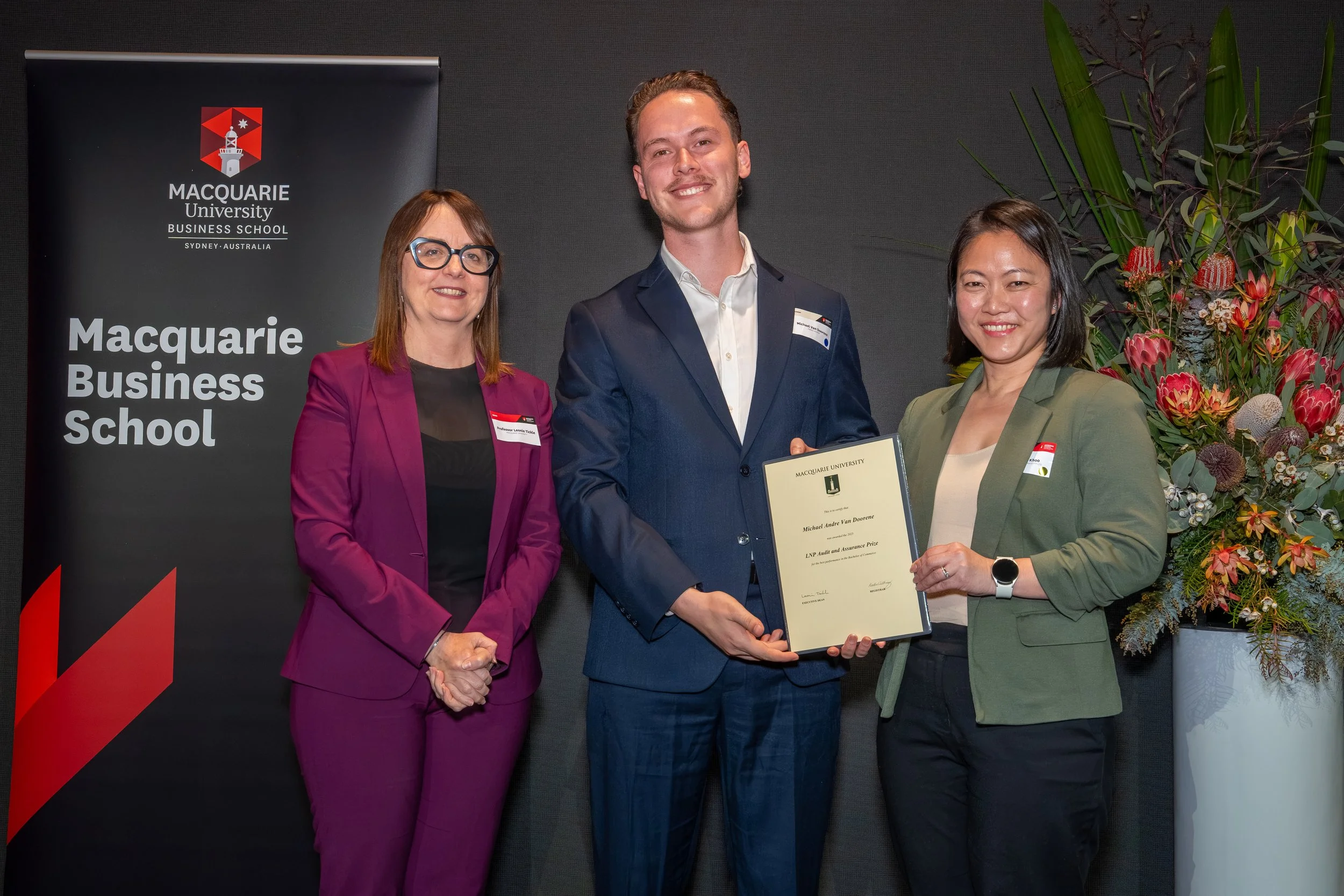 LNP Audit &amp; Assurance Recognises Outstanding Student Achievement at Macquarie Business School