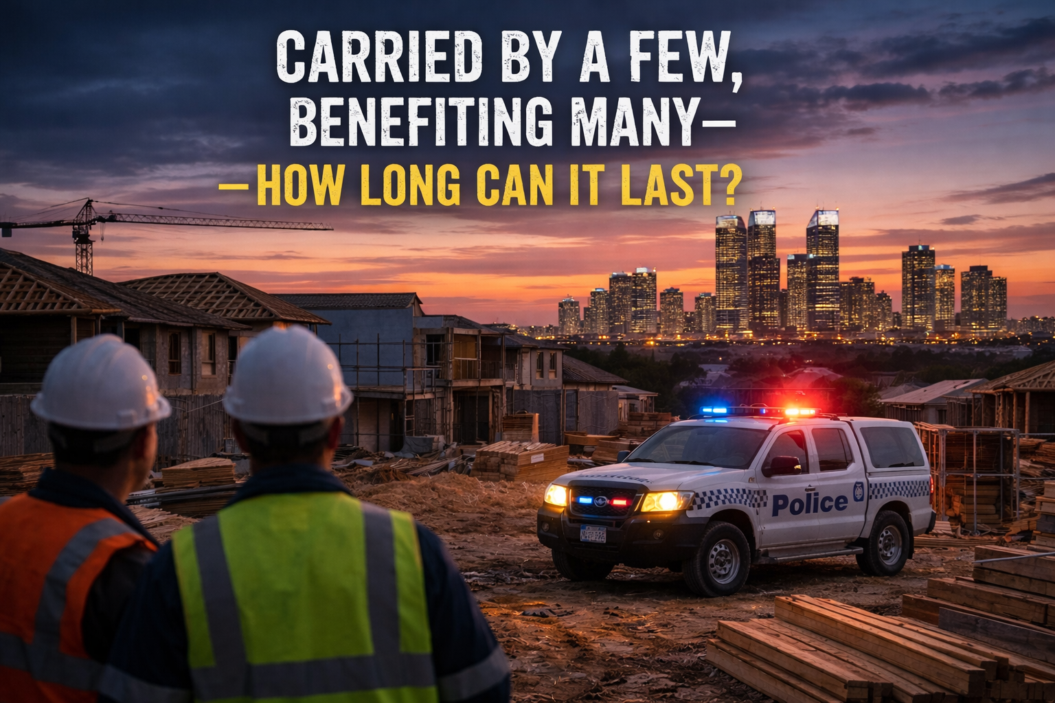 Carried by a Few, Benefiting Many... How Long Can It Last?