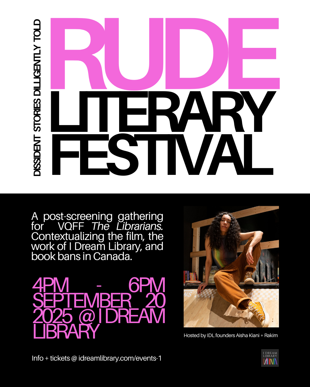 RUDE LITERARY FESTIVAL event #1