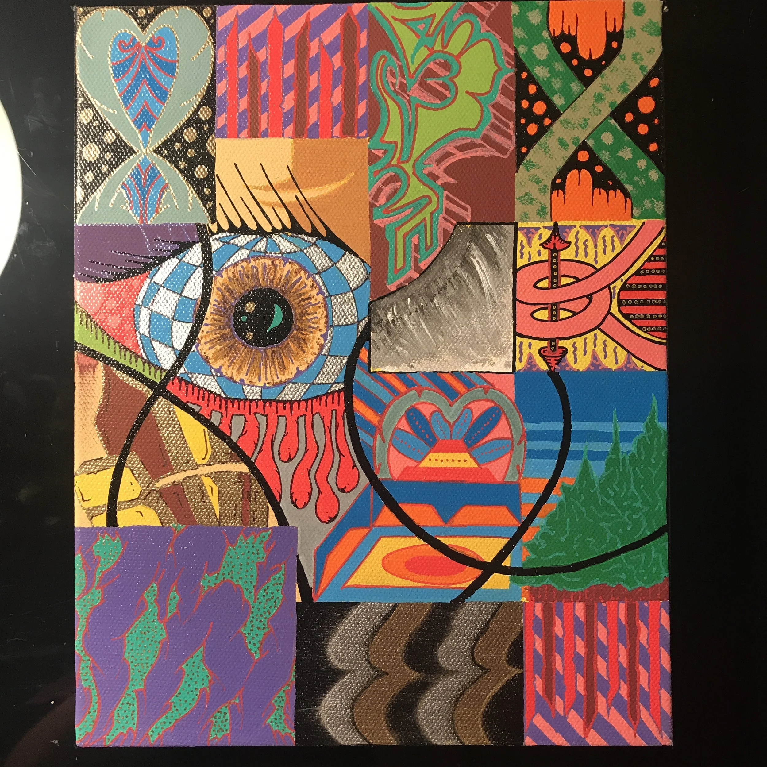  MolotowOne4all / Decocolor Paint Pen  Size: 8”x10”  Done on: Canvas  Year: 2017  Available: Yes 