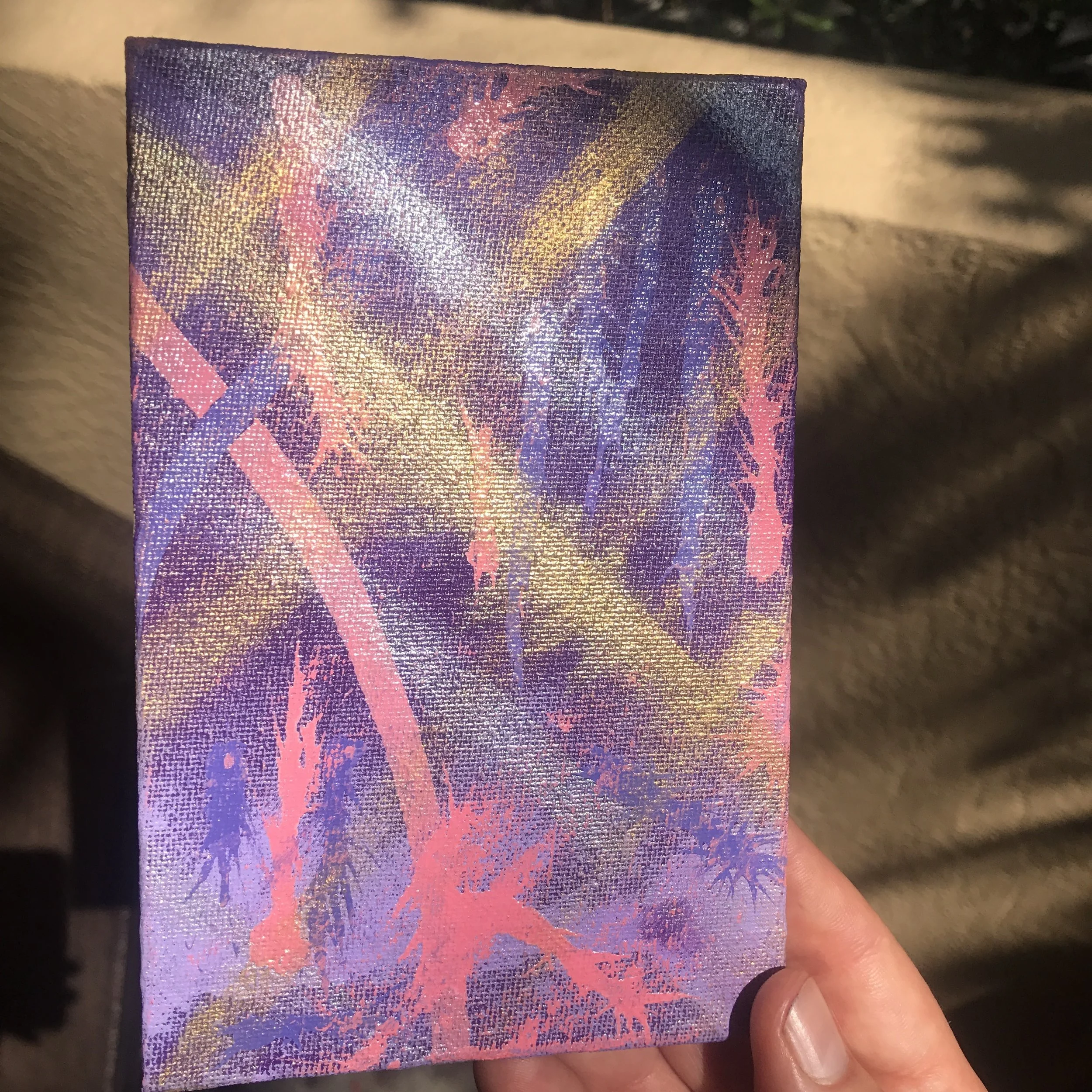  MolotowOne4all / Decocolor Paint Pen  Size: 4”x6”  Done on: Canvas Panel  Year: 2017  Available: No 
