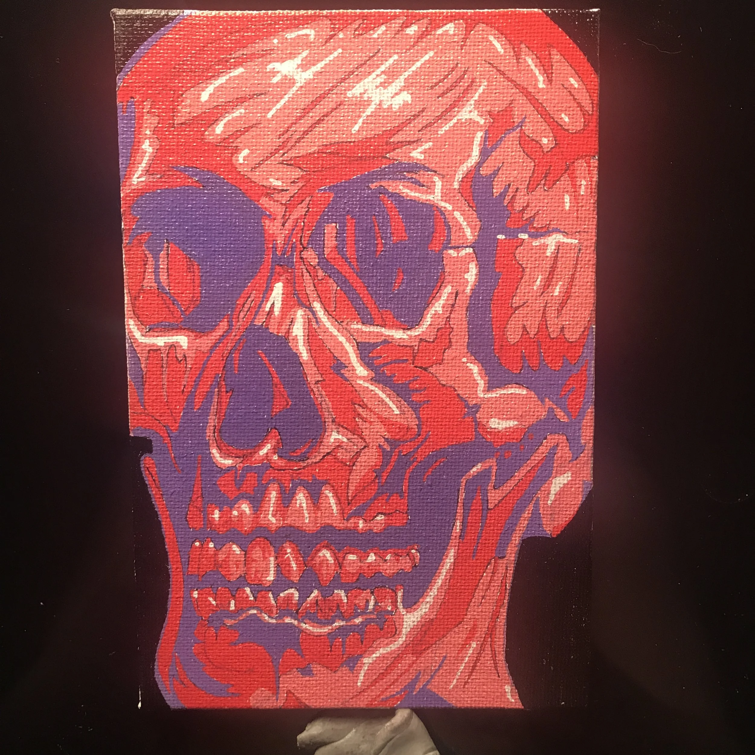  MolotowOne4all / Decocolor Paint Pen  Size: 4”x6”  Done on: Canvas Panel  Year: 2017  Available: No 